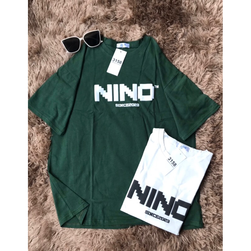 Áo thun 3158  Cotton Khô NINO mịn mát, áo phông nam nữ Free size