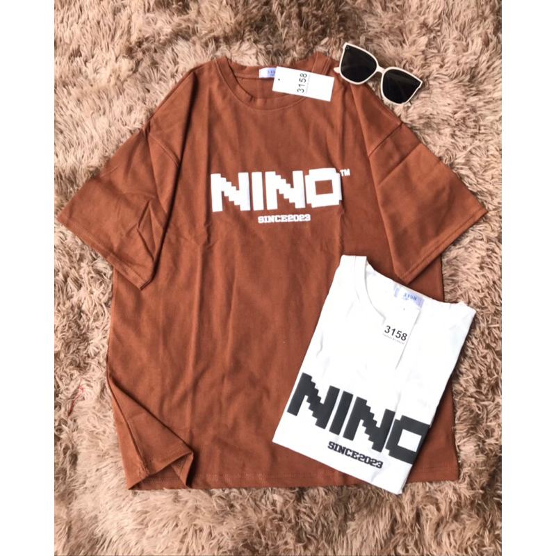 Áo thun 3158  Cotton Khô NINO mịn mát, áo phông nam nữ Free size