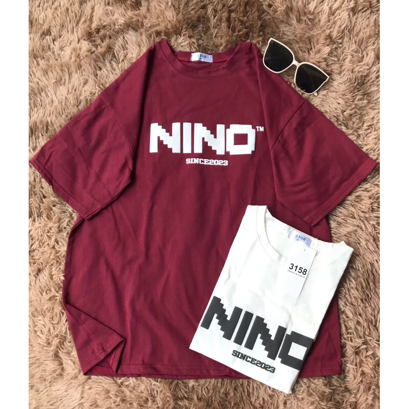 Áo thun 3158  Cotton Khô NINO mịn mát, áo phông nam nữ Free size