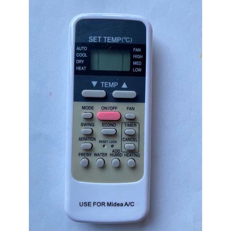 Remote [Điều khiển] điều hoà Midea