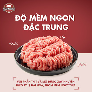 Thịt heo xay Meat Master ( khay 400G)