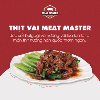 Thịt vai heo Meat Master (400G) - Thịt heo tươi