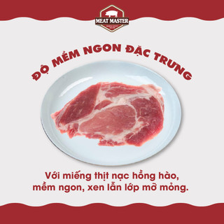 Thịt vai heo Meat Master (400G) - Thịt heo tươi