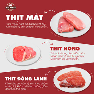 Thịt vai heo Meat Master (400G) - Thịt heo tươi