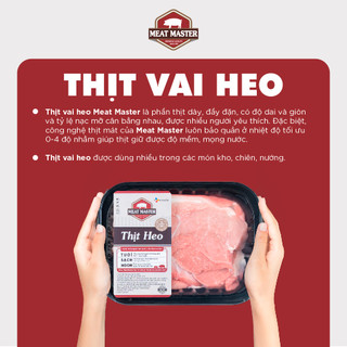 Thịt vai heo Meat Master (400G) - Thịt heo tươi