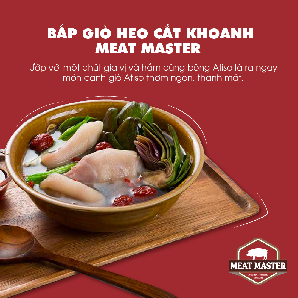 Bắp giò heo cắt khoanh Meat Master (400G) - Thịt heo tươi