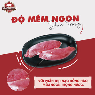Thăn chuột heo Meat Master (400G) - Thịt heo tươi