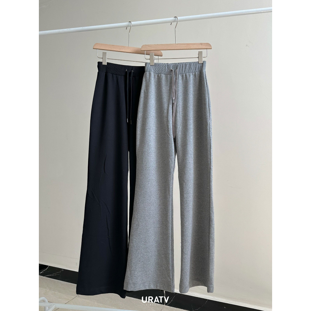 [ẢNH THẬT - CÓ SẴN ] Quần THUN loe dài trơn màu URATV