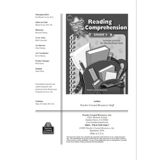 [ Luyện Đọc ] Reading Comprehension - Grade K,1,2,3,4,5,6 -  bản đẹp khổ A4