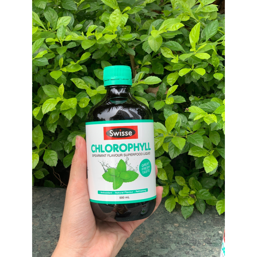 Nước diệp lục Swisse Chlorophyll 500ml - Cam kết chính hãng