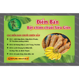 Combo 5 túi 1kg bột chiên chuối siêu giòn