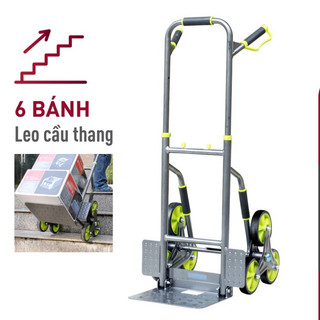 Xe kéo hàng leo cầu thang 6 bánh rút gọn nhập khẩu advindeq tl-120/200, xe kéo lên xuống cầu thang đa năng (ba