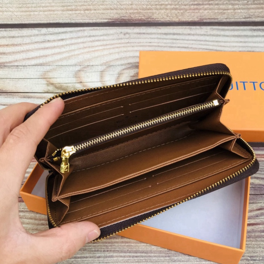 Ví cầm tay nam cao cấp giá rẻ - Ví dài khóa kéo nhiều ngăn tiện dụng V10