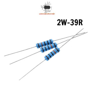 Điện trở 39r - 2w chân đồng túi 10c
