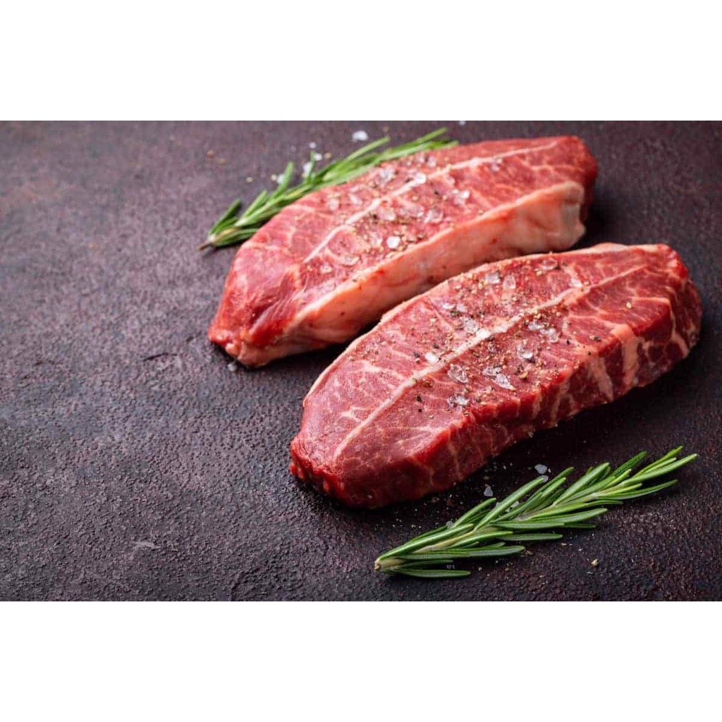Lõi Thăn Vai Bò Mỹ Nhập Khẩu - MumFood Store - Phần thịt thăn vai thuần nạc xen lẫn một chút mỡ béo ngậy -khay 500g; 1kg