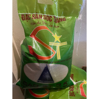 Gạo st25 - gạo ngon nhất thế giới 2019, đặc sản sóc trăng - túi 10kg