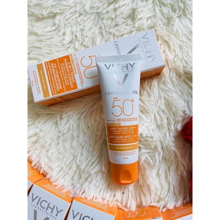 Kem Chống Nắng Vichy Capital Soleil Anti-Dark Spot 3In1 Giảm Thâm Nám, Ngăn Sạm Da 50ml