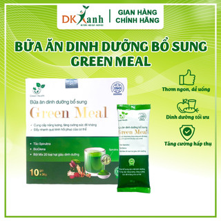 Bữa ăn dinh dưỡng bổ sung green meal - hộp 10 gói