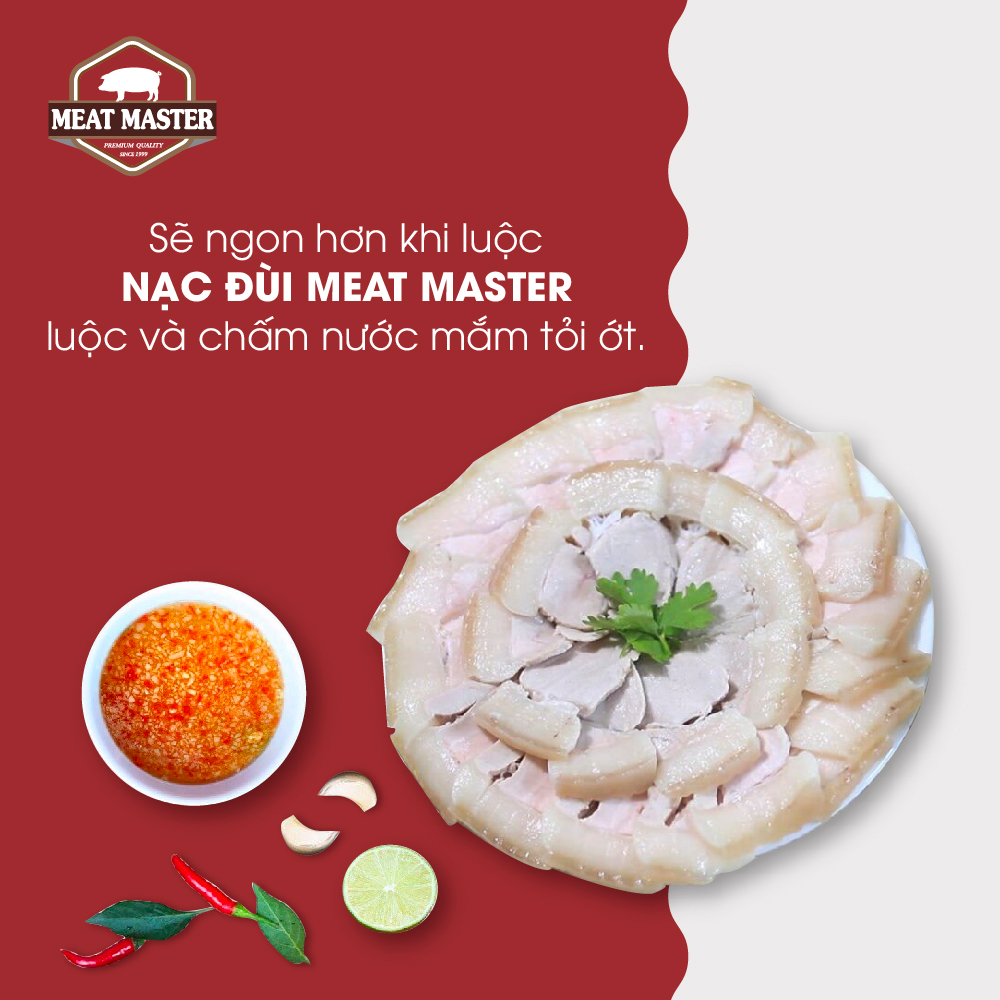 Thịt đùi heo Meat Master (400G) - Thịt heo tươi