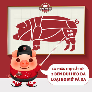 Thịt đùi heo Meat Master (400G) - Thịt heo tươi