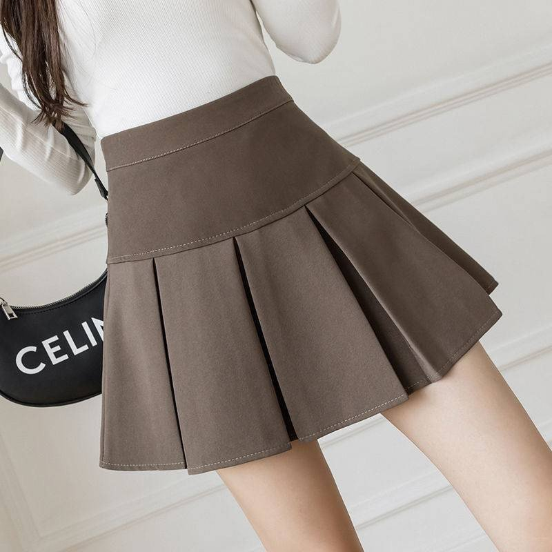 Chân váy xếp ly lưng cao Hàn Quốc Heppy _cv305