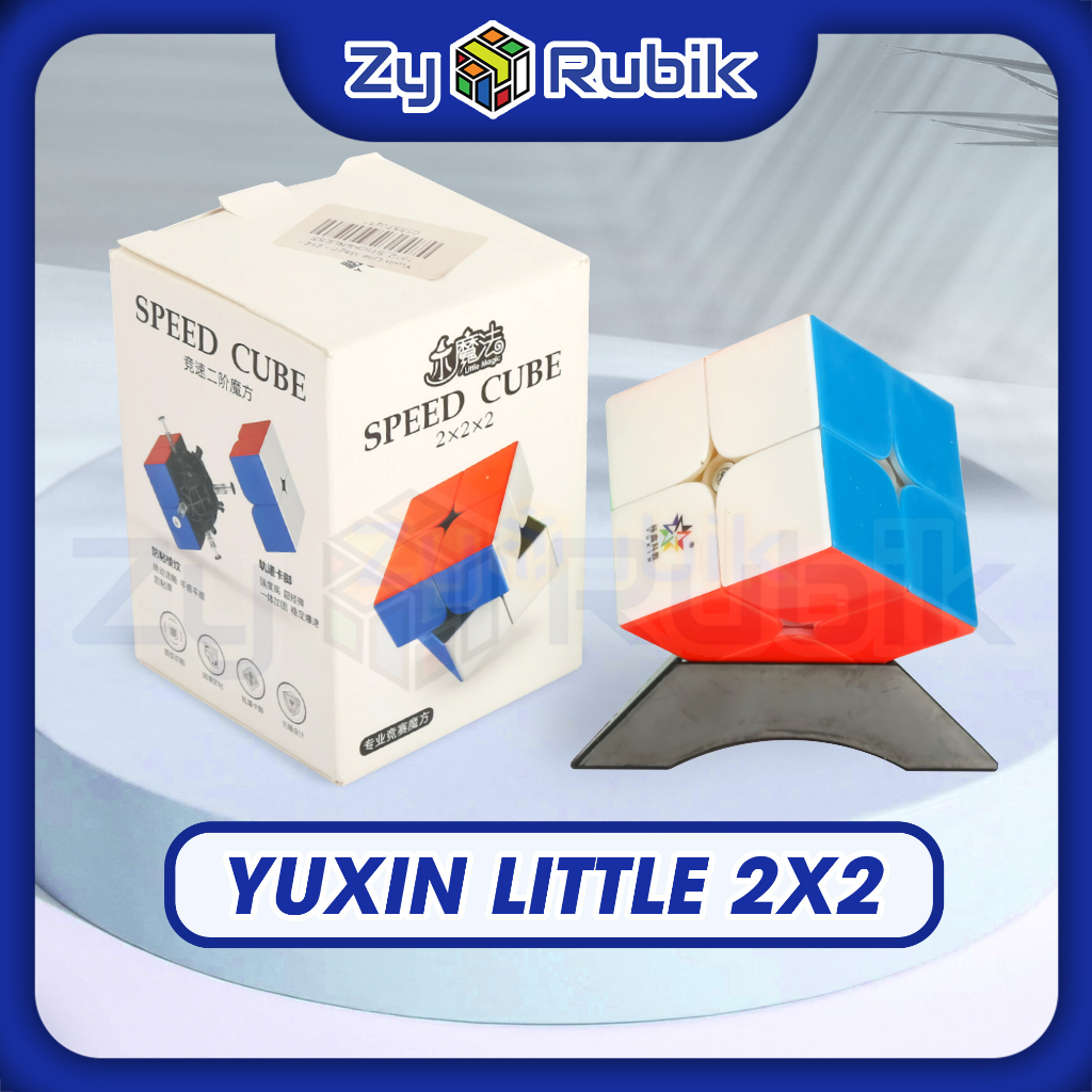 Rubik 2x2 Yuxin/ Yuxin Little Magic stickerless chính hãng - Zyo Rubik