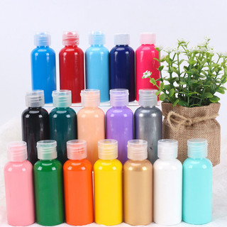 60ml  Màu Acrylic 3D- Sơn BearBrick Chất Lượng, Siêu Bền, Màu Sáng Tươi Cực Đẹp - TẶNG CỌ + HỦ NHỰA KHI MUA 3 LỌ TRỞ LÊN