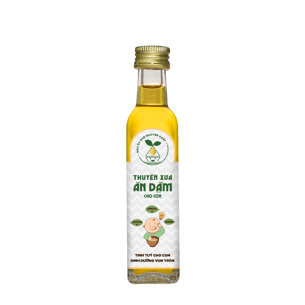 Dầu óc chó Nguyên chất Thuyền Xưa ăn dặm cho con 250ml