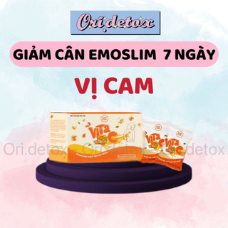   HỘP 7 GÓI  BỘT GIẢM CÂN CHÍNH HÃNG VỊ CAM 🍊 DỄ UỐNG THƠM NGON - TẶNG KÈM QUÀ 