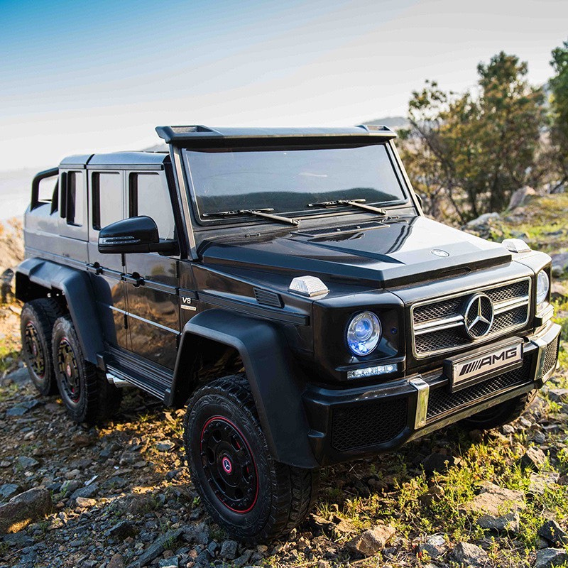 Ô tô điện MERCEDES AMG G63 MS WF189 6 bánh 4 động cơ 2 chân ga cho bé tự lái và điều khiển xa