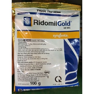 Ridomil Gold 100g Thuốc trừ bệnh