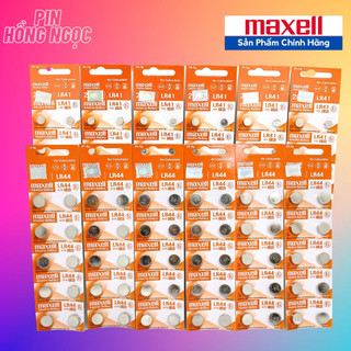 Vỉ 10 viên pin lr44 , pin lr1130 , pin lr41 1,5v - hàng chính hãng