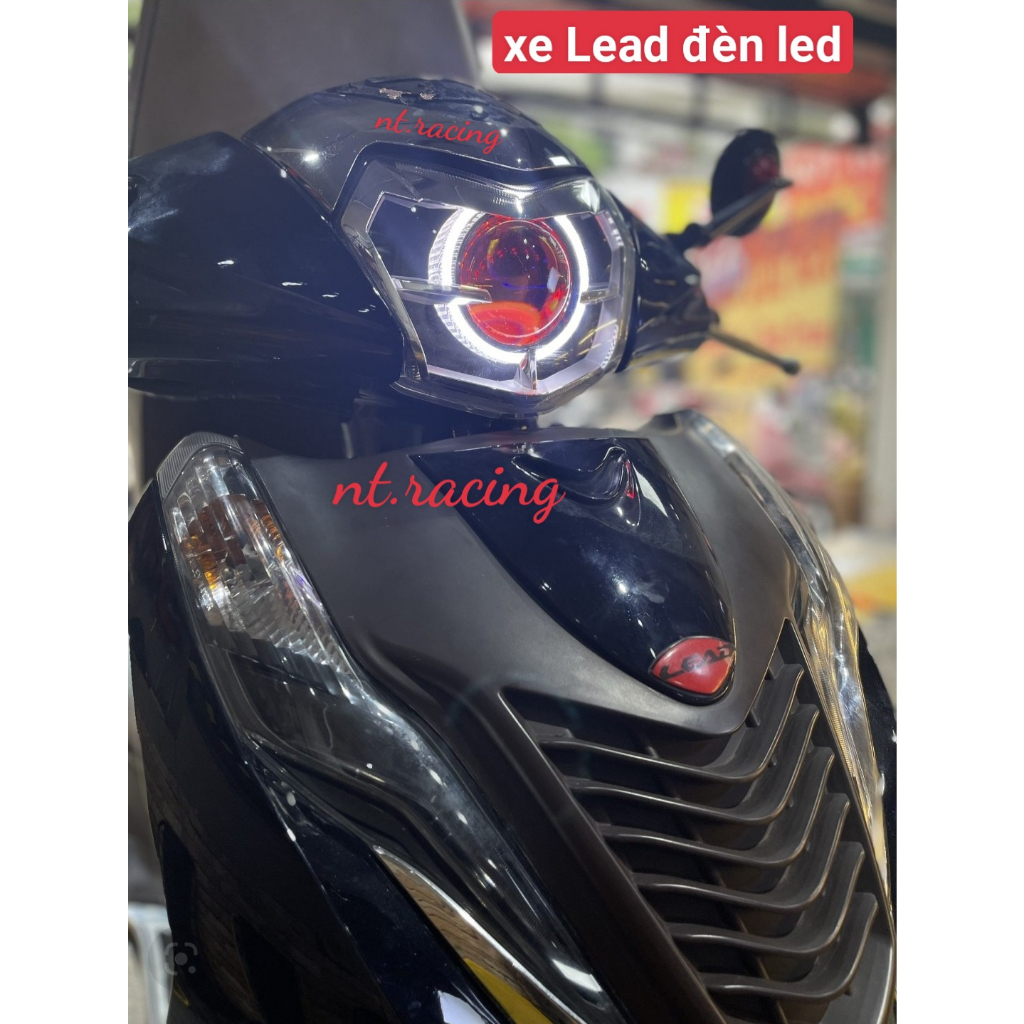 Pát Gắn Bi cầu Bi Led Xe LEAD Chất liệu thép dày