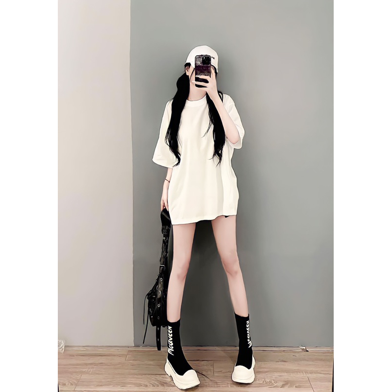 ÁO THUN CỔ TRÒN FOM RỘNG 45-75kg