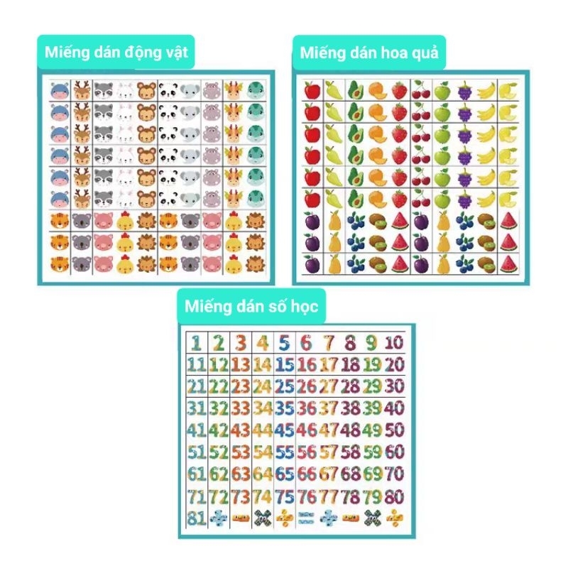 Đồ chơi xếp hình quân cờ vui nhộn 3in1 cho bé phát triển các kỹ năng - Đồ chơi cho trẻ NS Kids