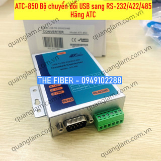 Atc-850 bộ chuyển đổi usb sang rs-232/422/485 - hãng atc