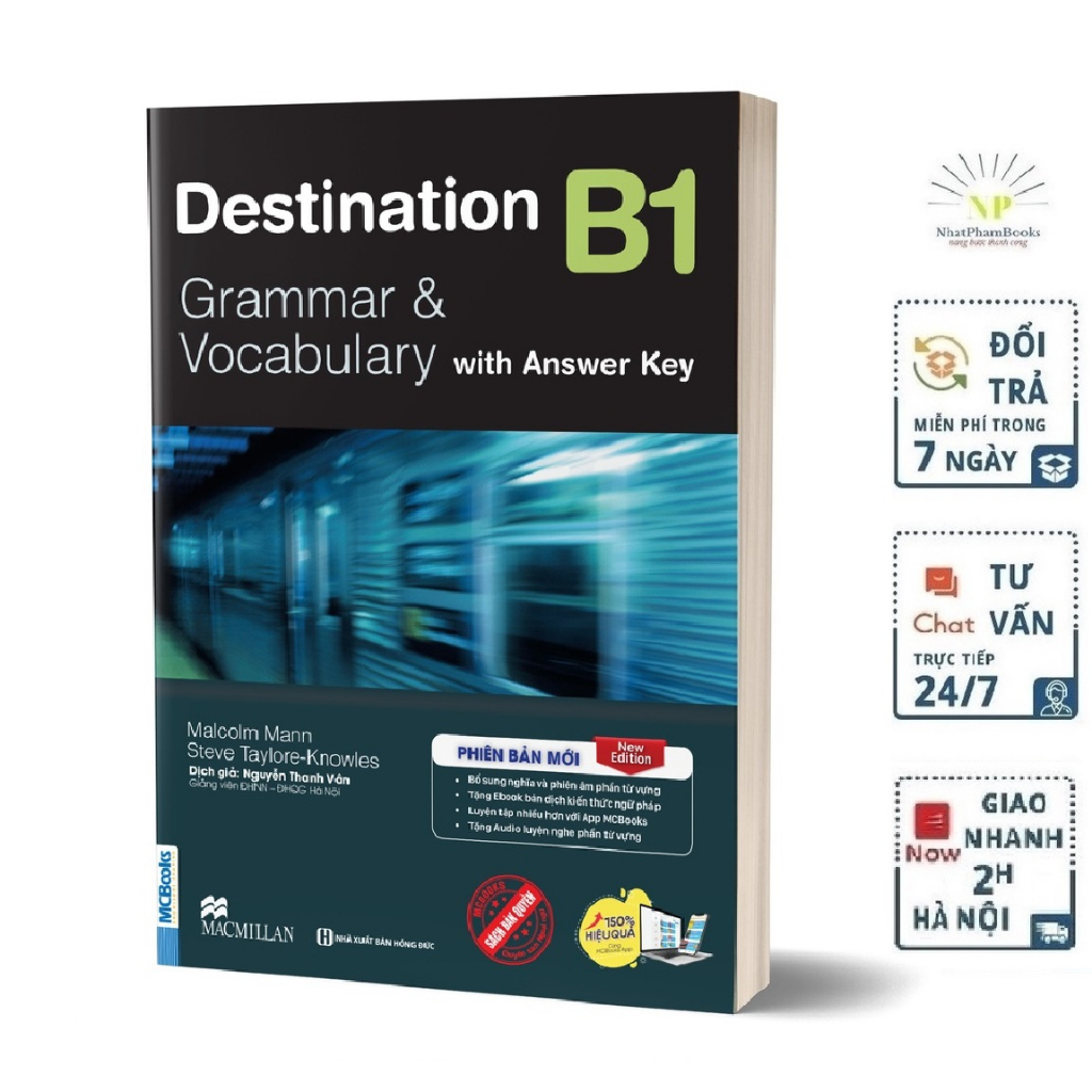 Sách - Trọn Bộ 3 Cuốn Giáo Trình Destination Grammar & Vocabulary B1, B2 và C1&C2 - Tái Bản(Combo, Lẻ,Tùy Trọn) | BigBuy360 - bigbuy360.vn