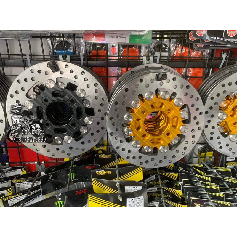 Dĩa Đĩa Thắng 220mm Phay Lòng Dùng Wave Dream Future Sirius Dĩa Phẳng