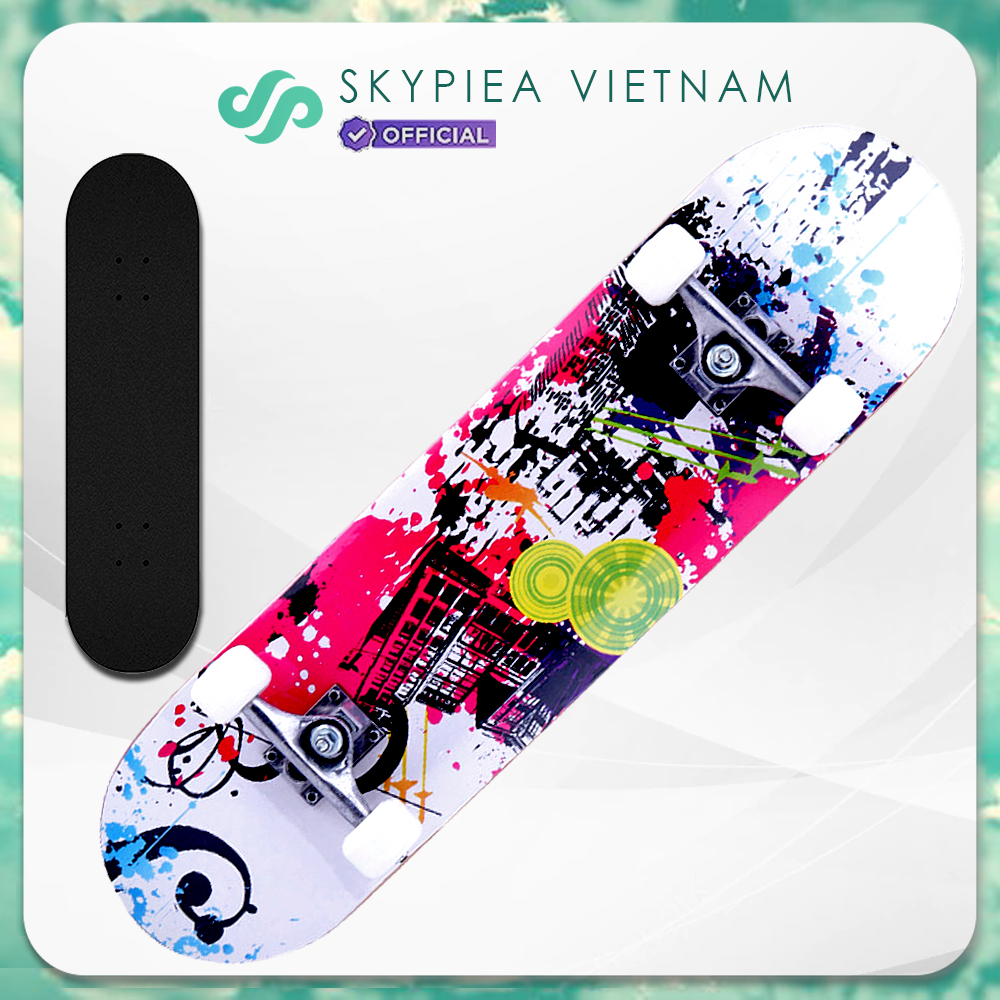 Ván trượt người lớn 80x20x10 cm, Ván trượt Skateboard thể thao siêu hạng