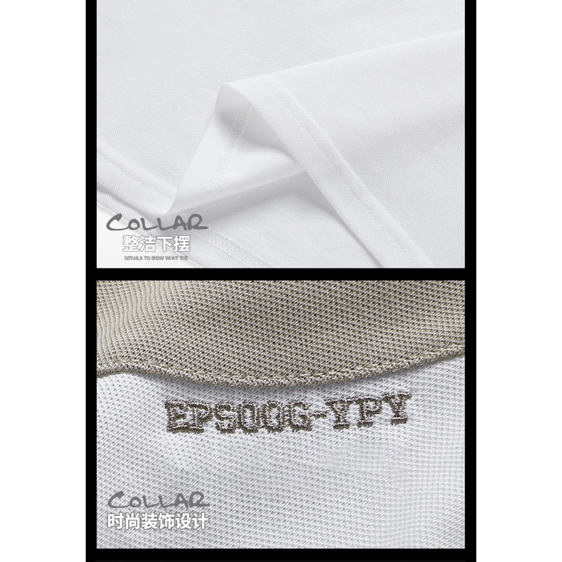 Áo polo nam Aokang chính hãng chất cotton da cá mịn hút mồ hôi, hàng vợt sale