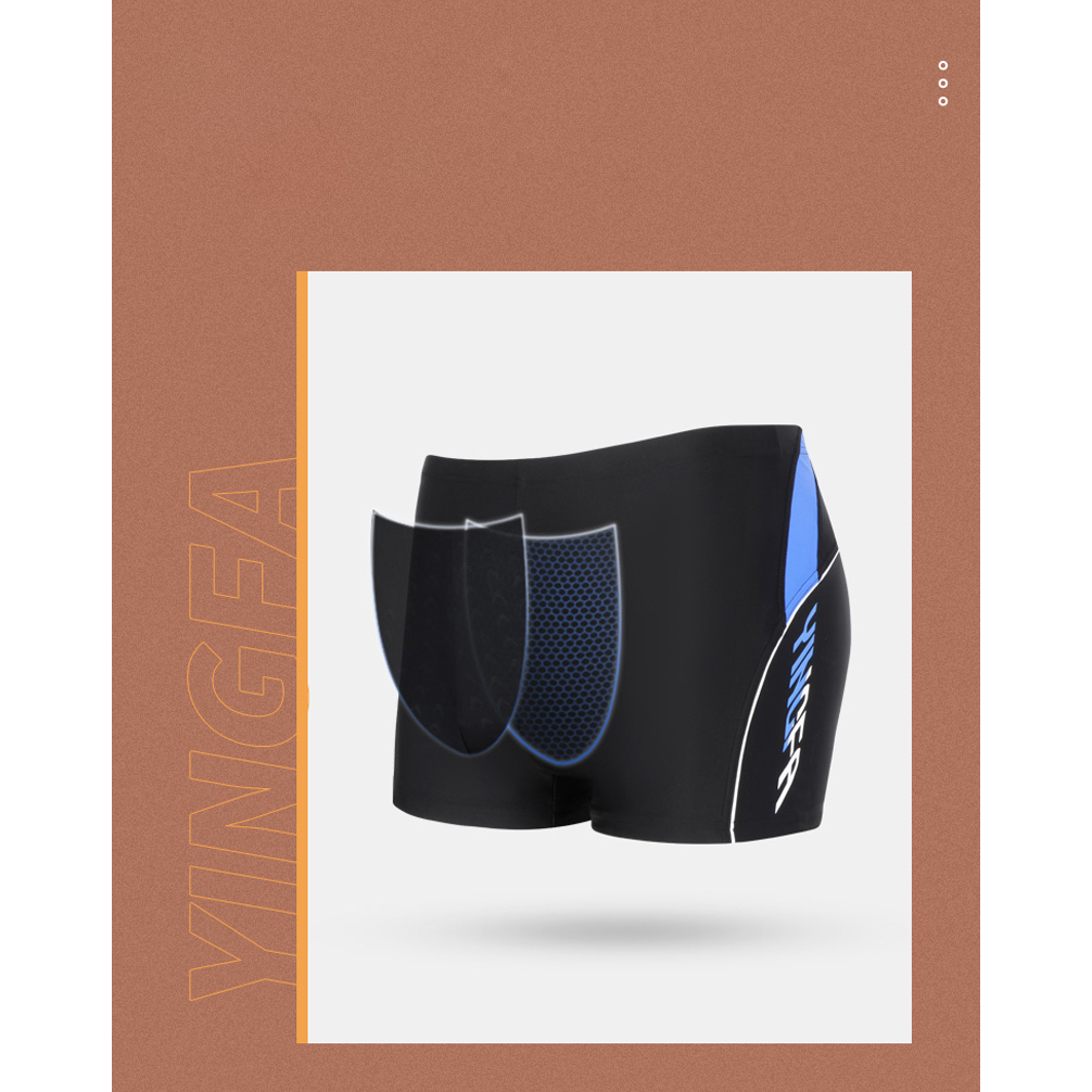 Quần bơi chính hãng cho nam dáng boxer thương hiệu Yingfa Y3945
