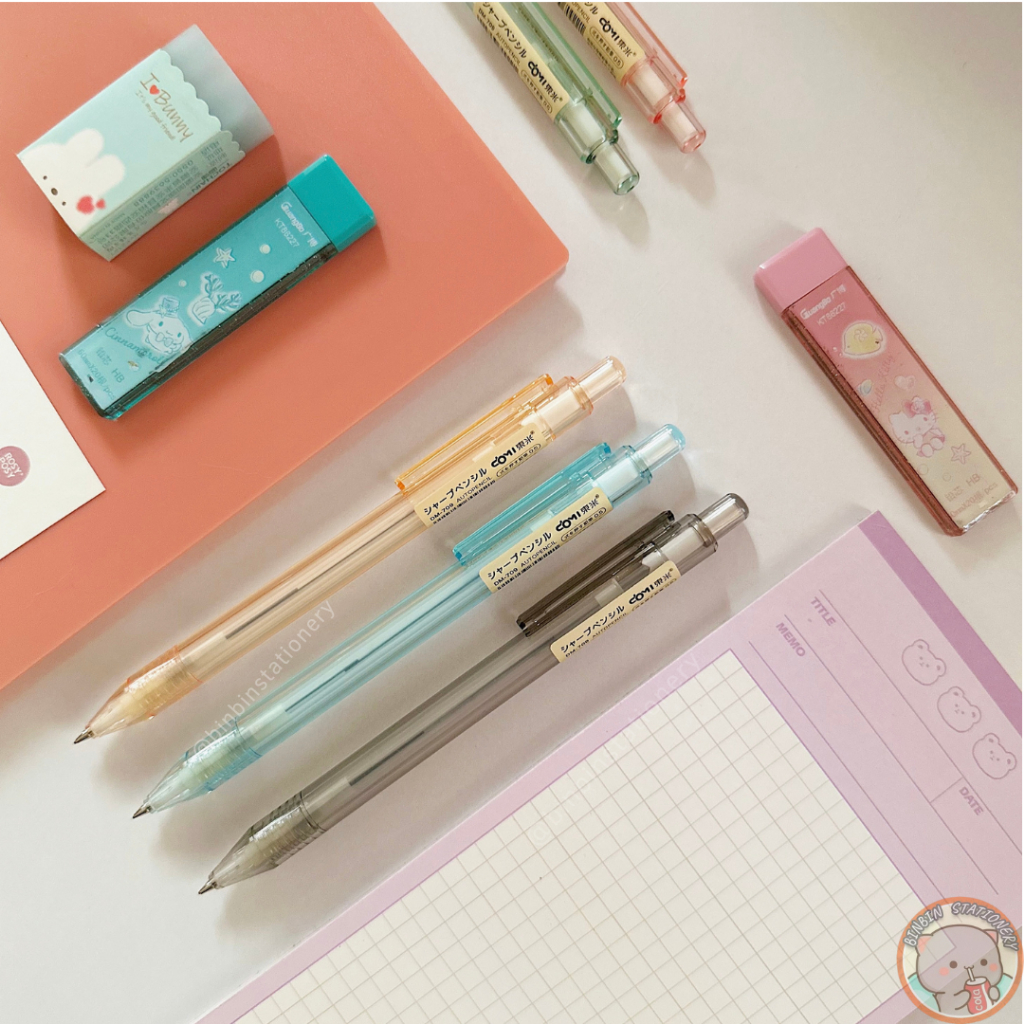 Bút chì bấm DOMI cao cấp phong cách tối giản BCDM - 709