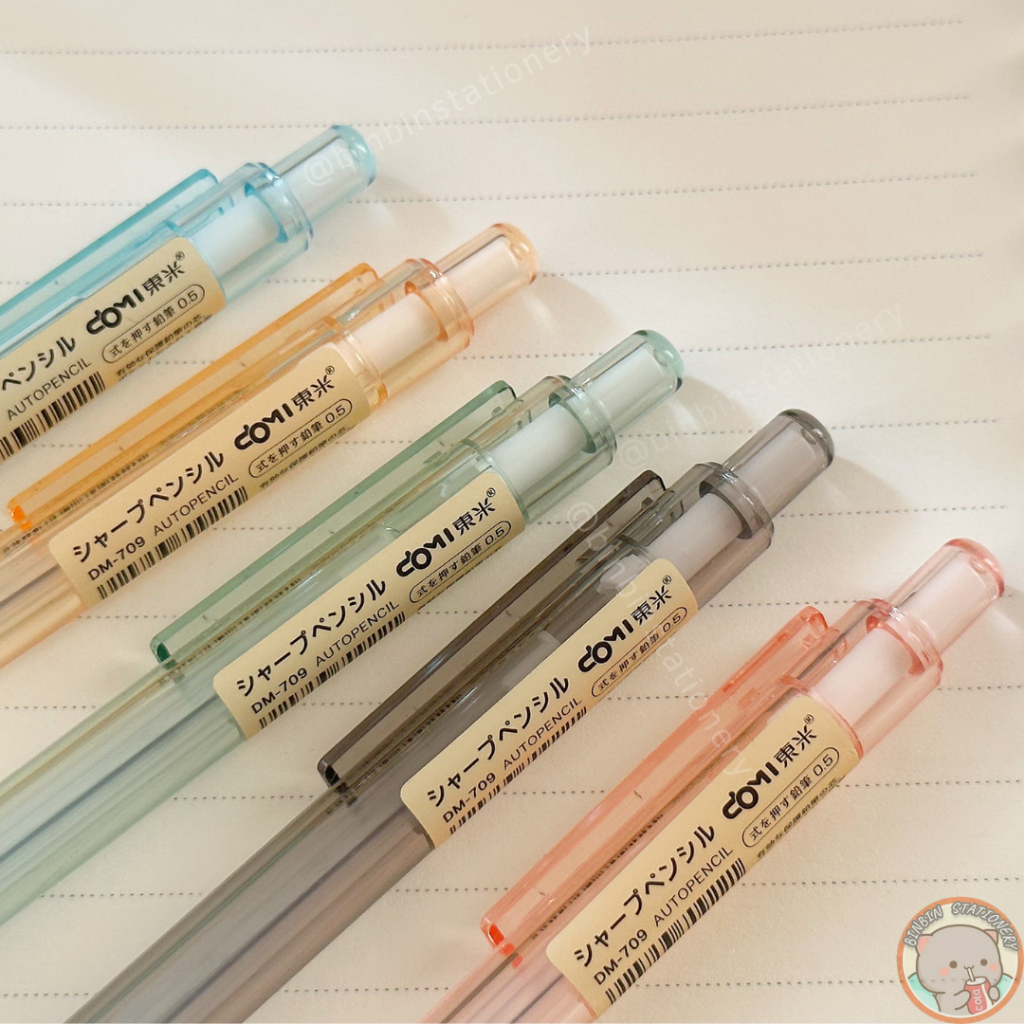 Bút chì bấm DOMI cao cấp phong cách tối giản BCDM - 709