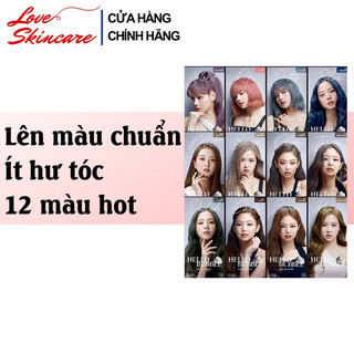 Nhuộm Tóc Dạng Bọt BlackPink Mise En Scene Hello Bubble Foam Color LOVESKINCARE VN