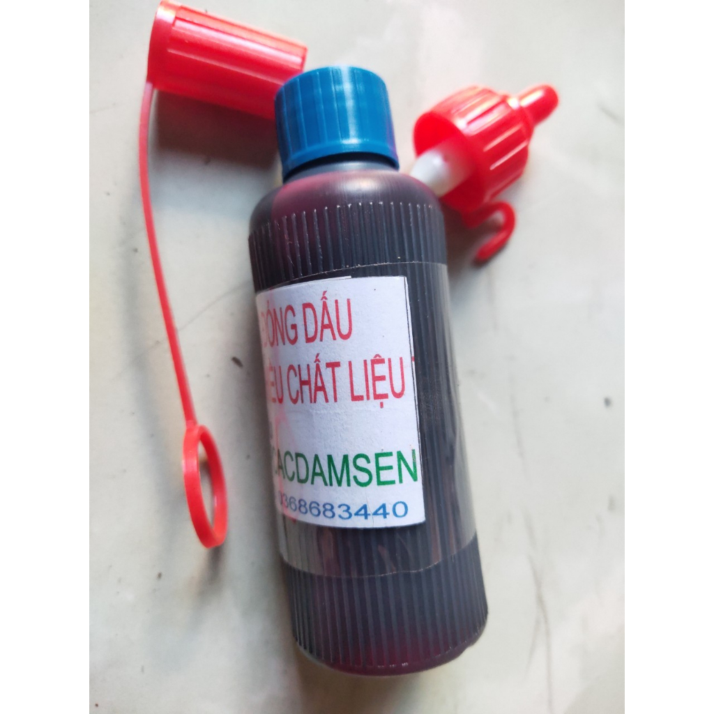 MỰC ĐÓNG DẤU FLASH TRÊN MỌI CHẤT LIỆU-60 ML- GỐC ANCOL(DÙNG CHO MỌI LOẠI CON DẤU)