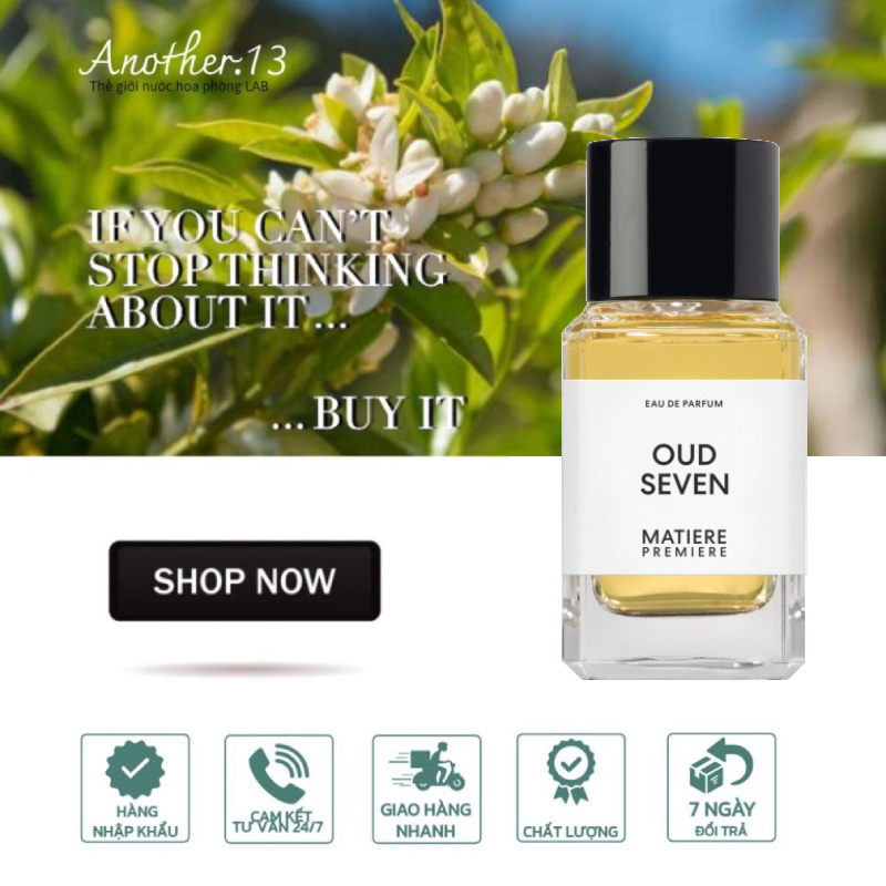 ⁂︎ 10ml┊Nước Hoa Phòng Lab Oud Seven Matiere Premiere / EDP
