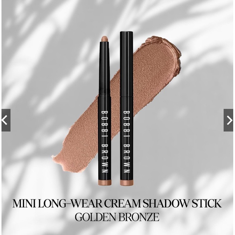 𝗠𝗶𝗻𝗶 𝗟𝗼𝗻𝗴-𝗪𝗲𝗮𝗿 𝗖𝗿𝗲𝗮𝗺 𝗦𝗵𝗮𝗱𝗼𝘄 𝗦𝘁𝗶𝗰𝗸 - Nhũ mắt dạng thỏi màu 𝗚𝗼𝗹𝗱𝗲𝗻