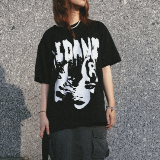 Áo thun Unisex tay lỡ cotton local brand HIDANZ - Tomie Creepy