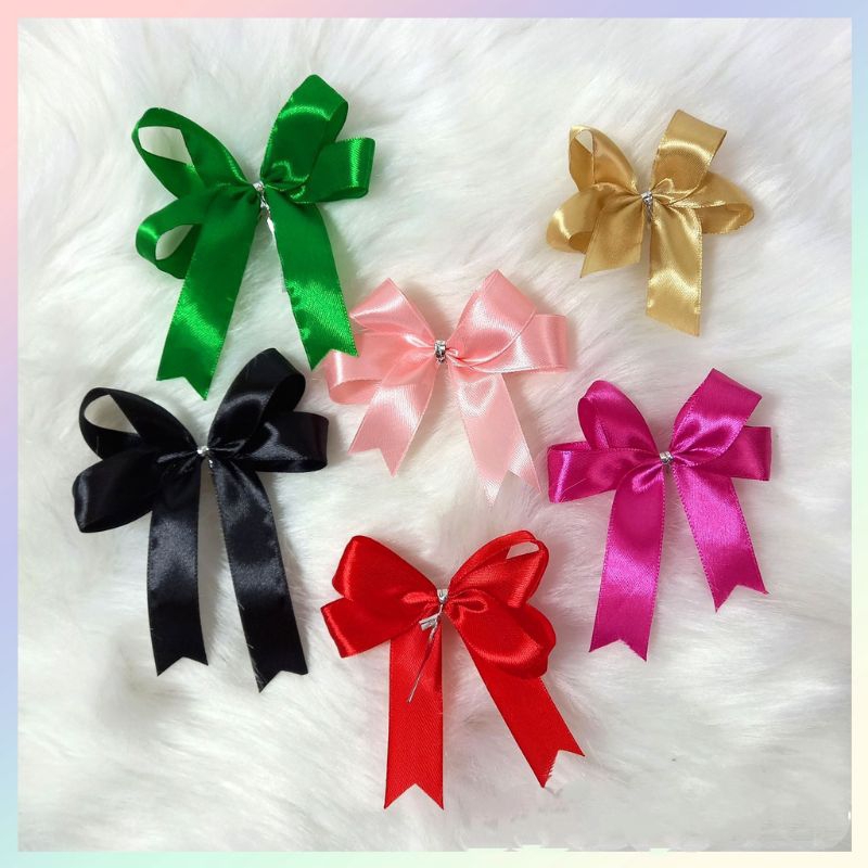 Ruy băng vải lụa bản 2cm, 1 cuộn dài 22 mét, làm nơ, làm hoa handmade