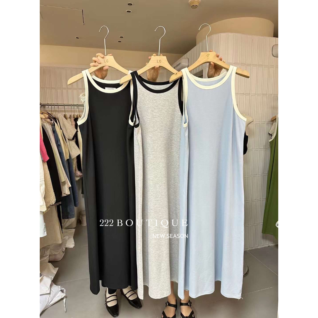 Váy cotton LC viền 7533